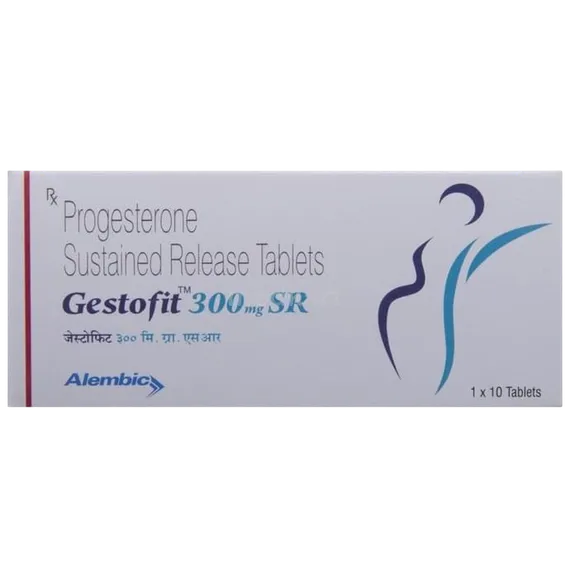 gestofit sr 300mg tablet 10's